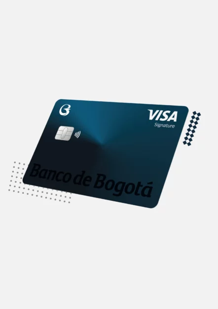 Tarjeta de crédito Visa Signature y Black Banco Bogotá