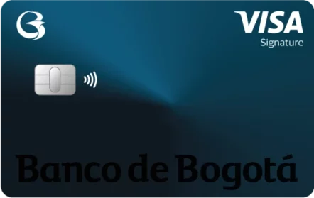 Tarjeta de crédito Visa Signature y Black Banco Bogotá