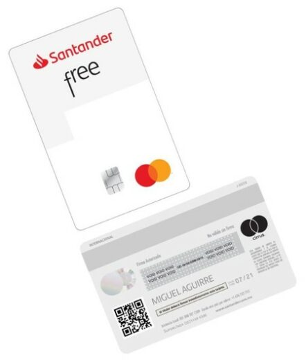 Tarjeta de Crédito Santander Free