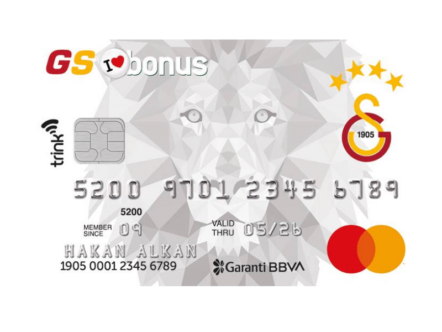 kartı Garanti BBVA'dan Bonus Galatasaray kredi