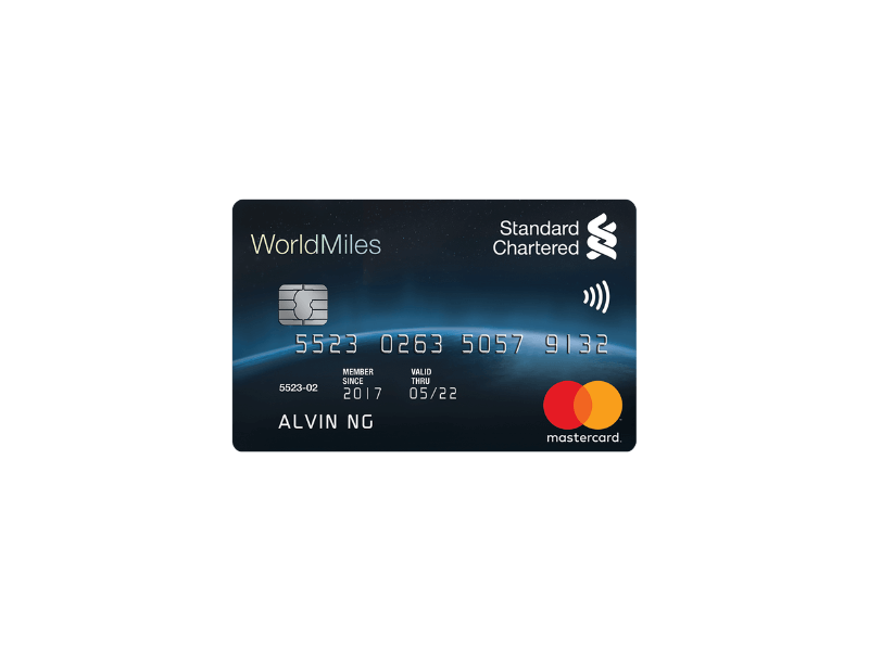 How to apply Standard Chartered WorldMiles Credit Card