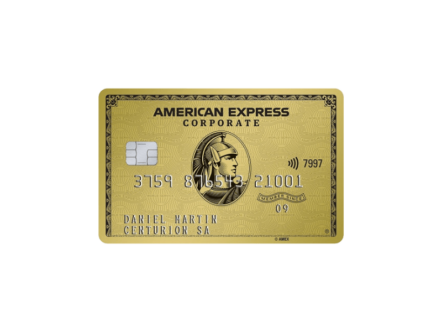 tarjeta The Gold Corporate