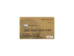 tarjeta de crédito Santander Visa Gold