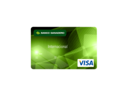 tarjeta de crédito Visa Internacional del Banco Ganadero