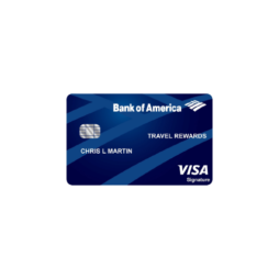 Travel Rewards de Bank of America
