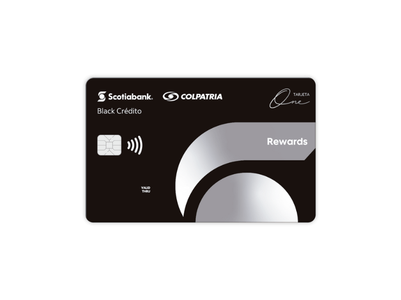 ¡Scotiabank One Rewards Black es la máxima recompensa!