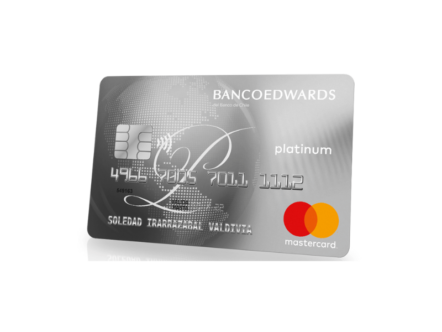 Tarjeta de crédito Mastercard Platinum de Banco Edwards
