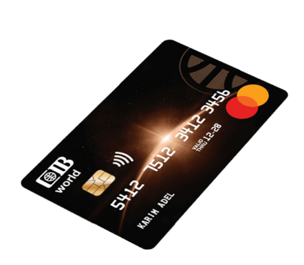 World credit card: