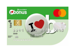 Garanti BBVA'nın şeffaf Bonus kredi kartı