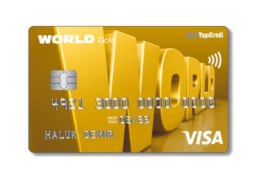 Yappikredi World Gold kredi kartı
