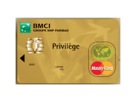 Mastercard Gold Privilège BMCI