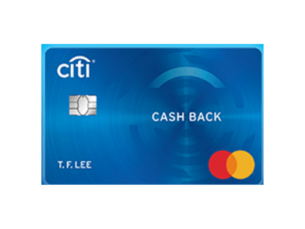 Citibank Cash Back World credit card