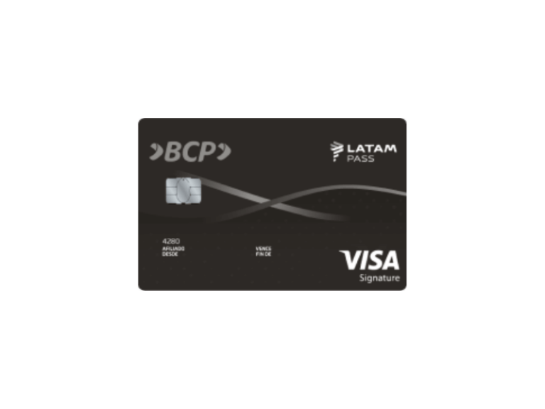 ¡Descubre la tarjeta de crédito Visa Signature Latam Pass BCP!