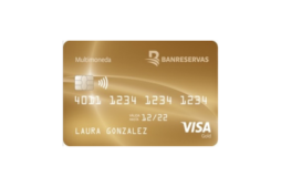 Tarjeta Visa Gold de Banreservas