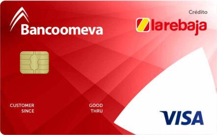 tarjeta de crédito La Rebaja Bancoomeva
