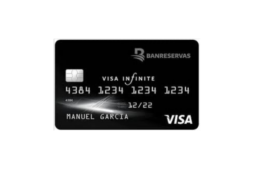 Tarjeta Visa Infinite de Banreservas