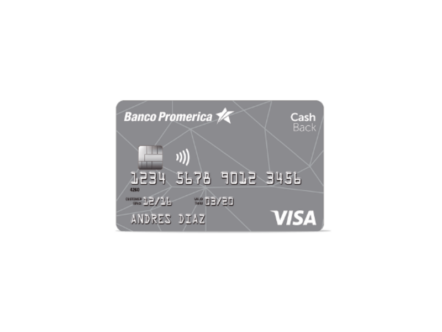 Tarjeta Cash Back Visa Promerica
