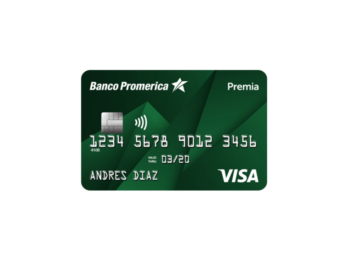 Tarjeta Visa Promerica Premia Clásica banco Promerica