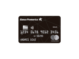tarjeta Black Mastercard de Promerica