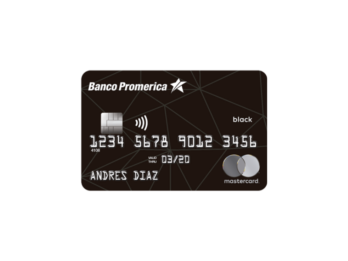 tarjeta Black Mastercard de Promerica