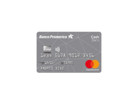 tarjeta Cash Back Mastercard Promerica
