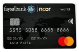 Faysal Bank world Card 