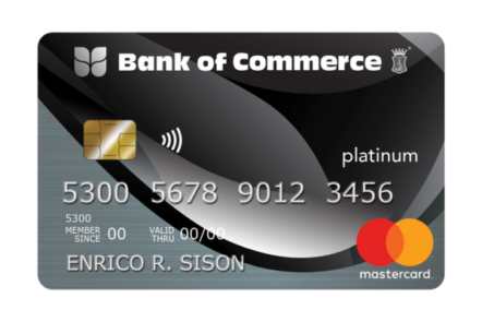 Bank of Commerce Platinum Mastercard