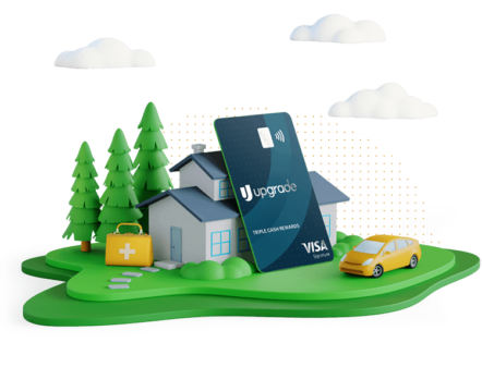 Credit card Visa Upgrade Triple Cash Rewards