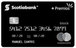 tarjeta Mastercard Black de Scotiabank