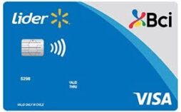 Tarjeta Lider BCI