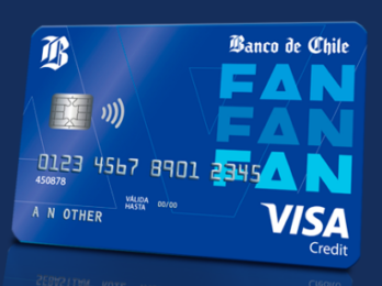 Banco Chile Tarjeta de Credito Visa Fan
