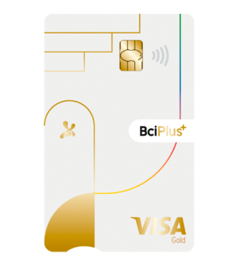Tarjeta de crédito BciPlus+ Visa Gold