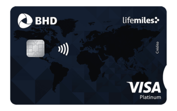 Tarjeta de crédito Visa Lifemiles Platinum del Banco BHD