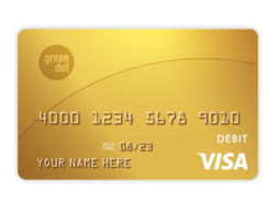 Green Dot Bank Visa prepaid card