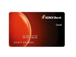 The ICICI Coral card