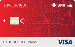 VPBank California Fitness Visa Platinum