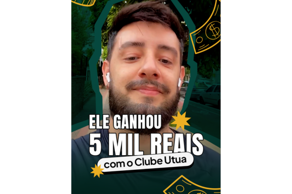 Ganhador do sorteio do clube utua