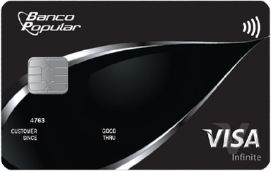 tarjeta de crédito Popular VISA Infinite