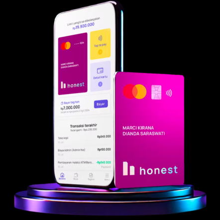 kartu kredit Honest Card