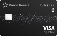 tarjeta de crédito Estrellas Visa Signature del Banco General