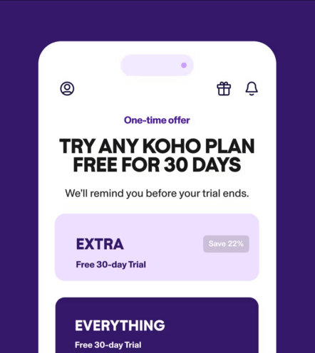 forfaits KOHO