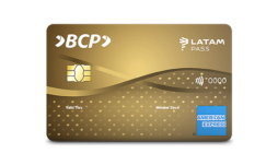 tarjeta de crédito Amex Oro LATAM PASS BCP