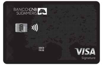 Tarjeta de crédito Visa Signature GNB