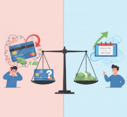 empréstimo ou cartão de crédito