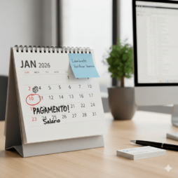 calendário de pagamentos