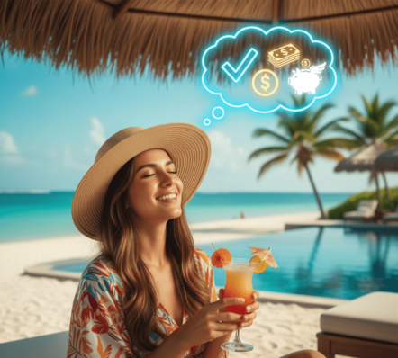 dinheiro das férias