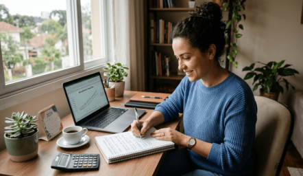 Metas financeiras de médio prazo