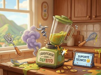 produto com defeito