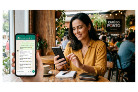 Controle de gastos no WhatsApp