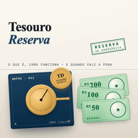 Tesouro Reserva: o que é, como funciona e quando vale a pena